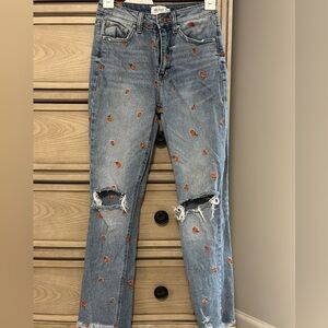 True Craft High Rise Slim Crop Jean